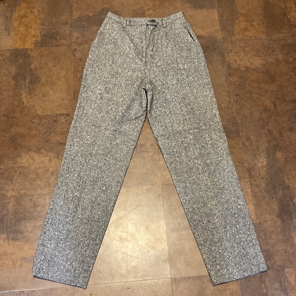 Pendleton wool slacks gray vintage pants size 6 - Picture 2 of 6